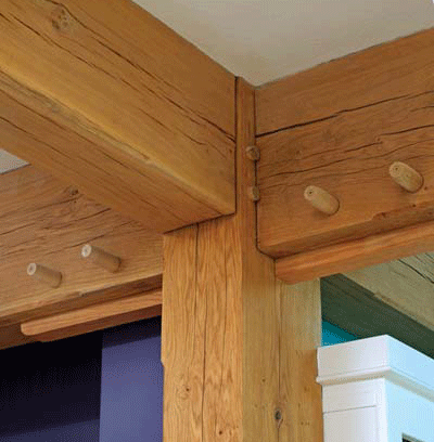 mortise and tenon connections define timber framing