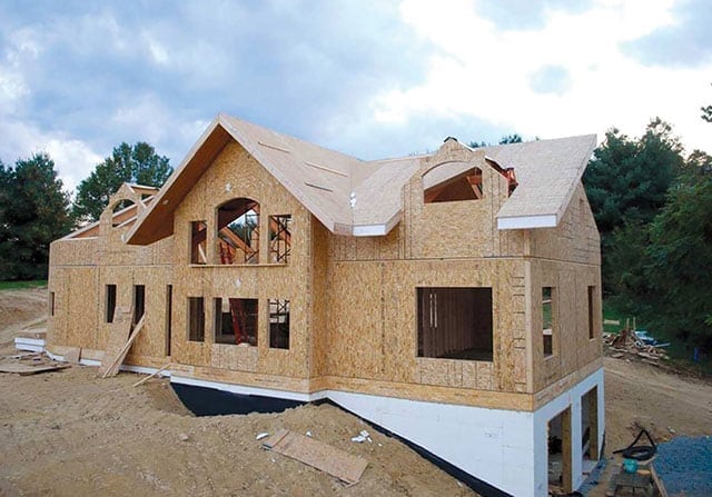 home construction using sips and icfs
