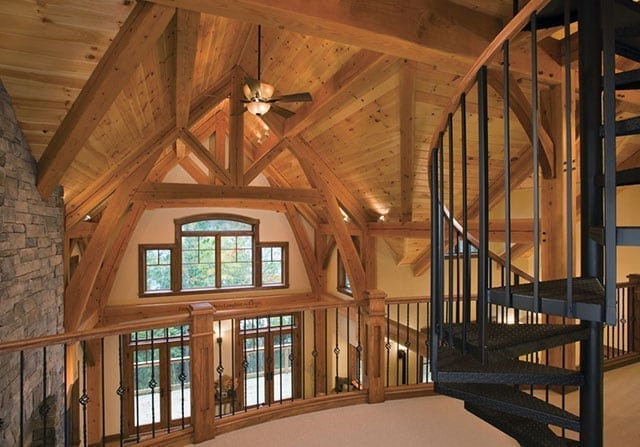 Our Value - craftsmanship timber frame home