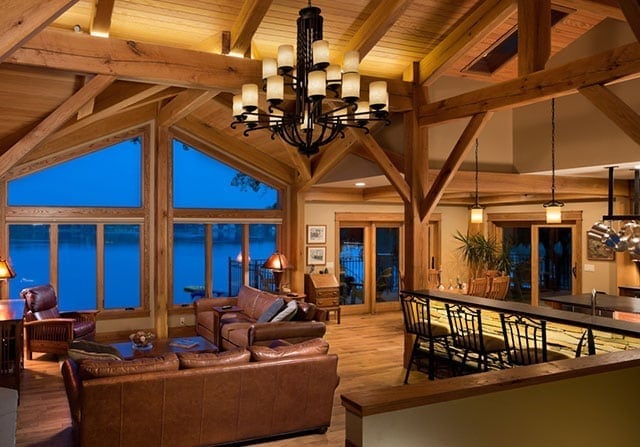 Our Value - design to a budget custom timber frame home