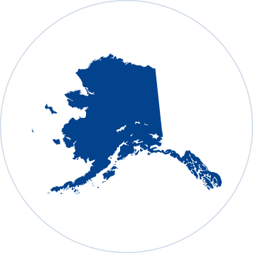 state of alaska outline