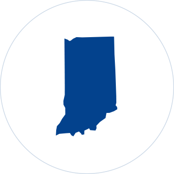 state of indiana outline