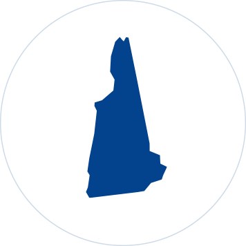 state of new hampshire outline