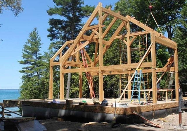 timber frame home base package design