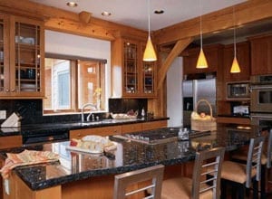 Timber Frame Kitchen