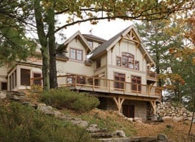 Timber Home Exterior View