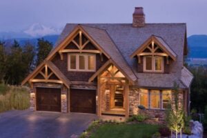 timber frame exterior