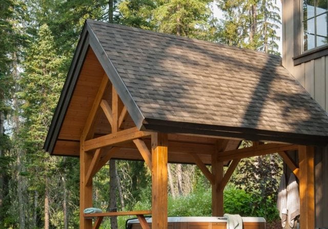 timber frame outdoor living