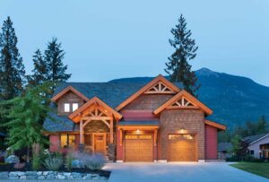 Revelstoke timber ext night