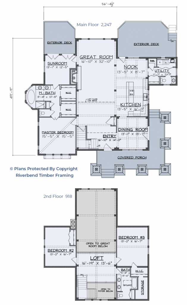 Craftsman floor plan