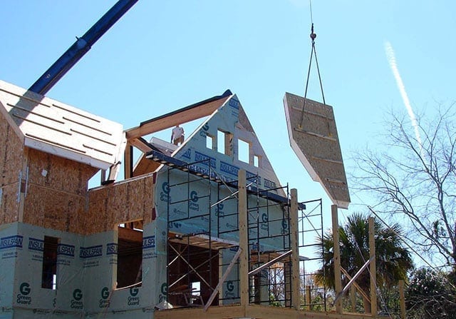 structural insulated panels assembly