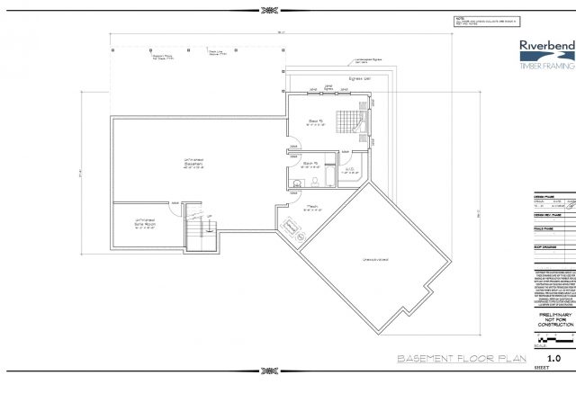 basement floor plan blueprint