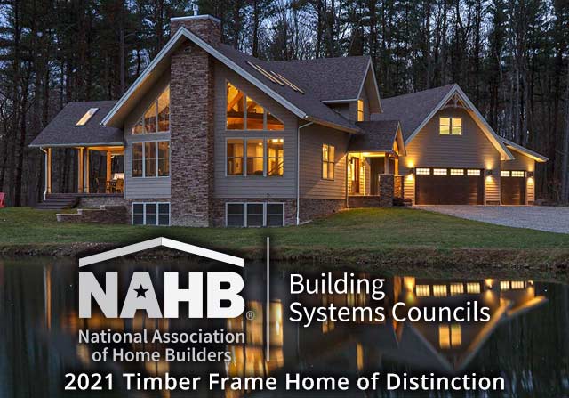 Mountain Style Timber Homes - TImber home award winner