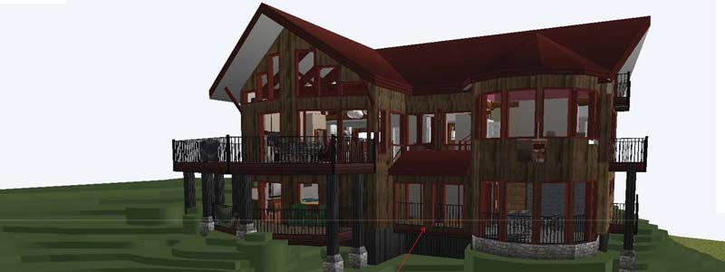 Private: old process - custom design timber frame home