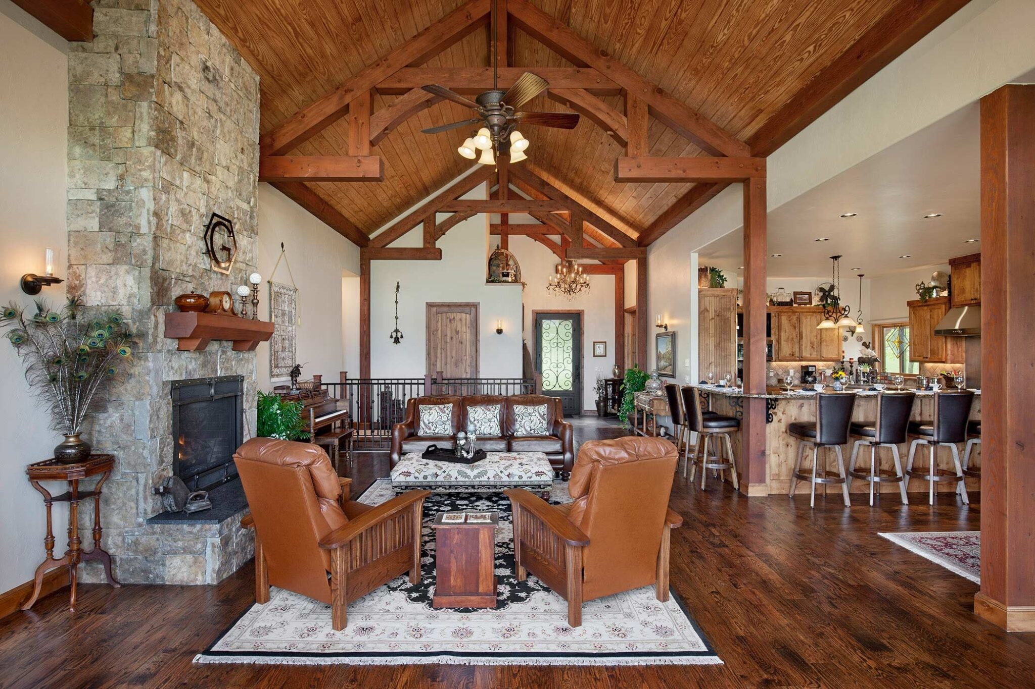 Inspiring Great Room Design Ideas | Riverbend Timber Framing