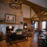 whistling-straits-timber-frame-fireplace