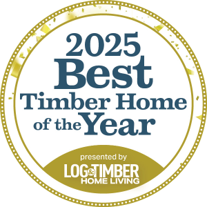 2025 Best Timber Home of the Year Award Seal
