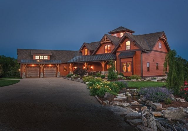 timber frame home european style